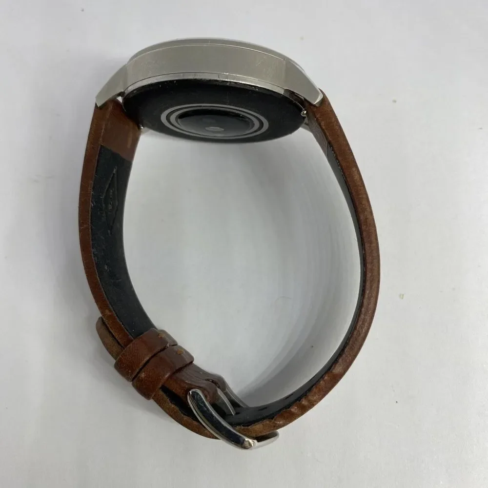 Fossil GEN 4 FTW6011 Women's Brown Leather Digital Dial Hybrid Smartwatch BS258